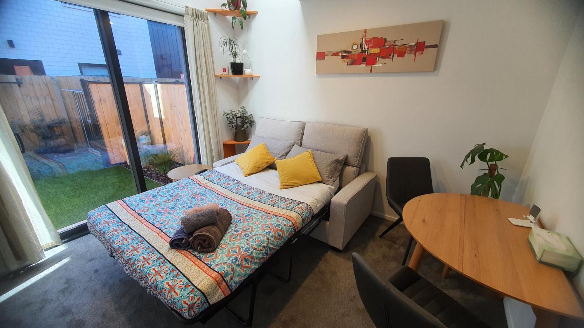 Modern Loft In Christchurch Cbd With Private Courtyard Bagian luar foto